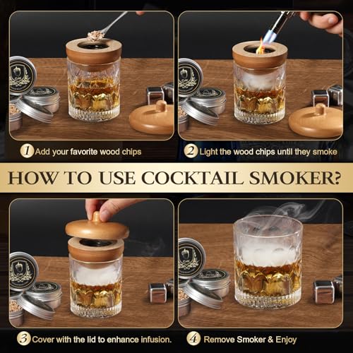 Whiskey Smoker Kit with Torch
