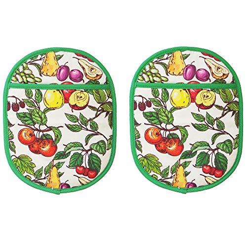 Pot Holders Set of 3 Non Slip Silicone Kitchen Lines Heat Resistant 500℉ Kitchen Gloves BBQ Cooking Baking Cooking Barbecue Microwave Machine Washable…