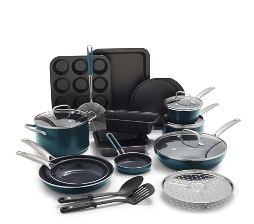 20 Piece Nonstick Cookware Set