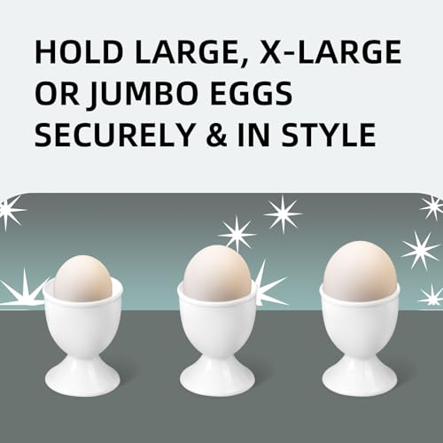 Porcelain Egg Cup Timer Set of 4