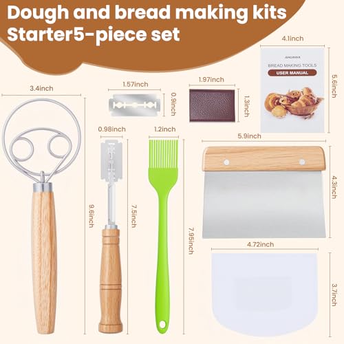 Bread Making Tools 5pcs