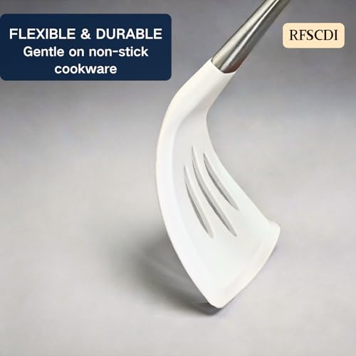 White Silicone Cooking Utensils Set (White)