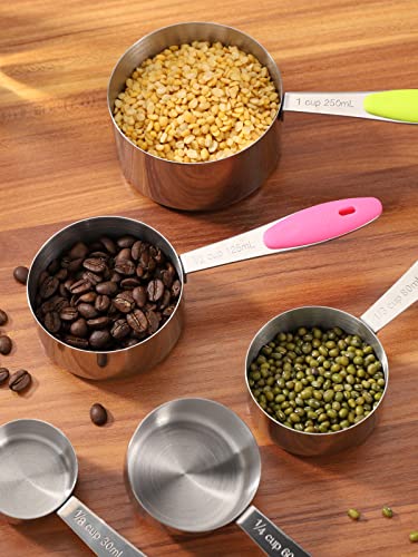 Measuring Cups and Spoons Set 304 Stainless Steel 10