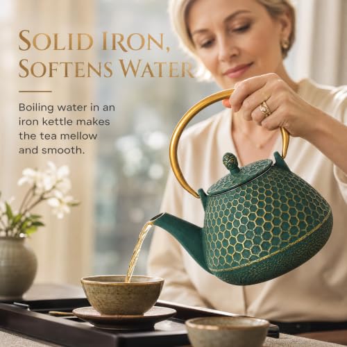 Cast Iron Tea Kettle
