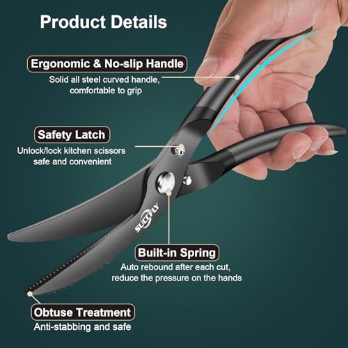 Premium Kitchen Shears Heavy Duty
