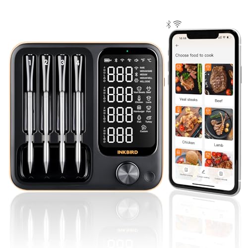 Wireless Meat Thermometer for Smoking and Grilling