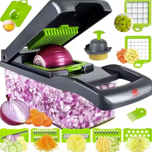 16‑in‑1 Vegetable Chopper & Slicer