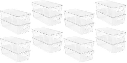 Bins with lids