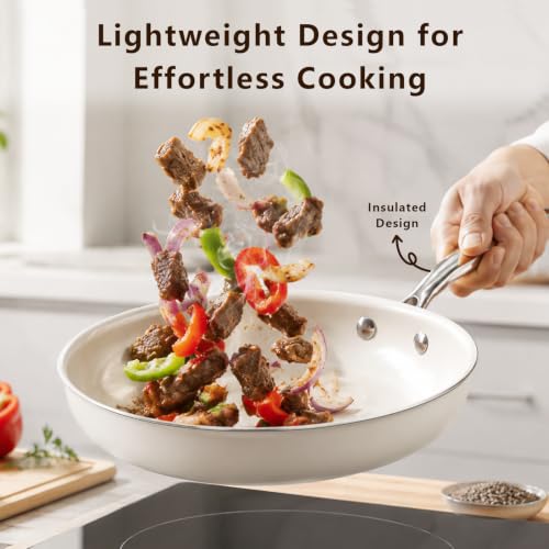 Ceramic Aluminum Nonstick Frying Pan