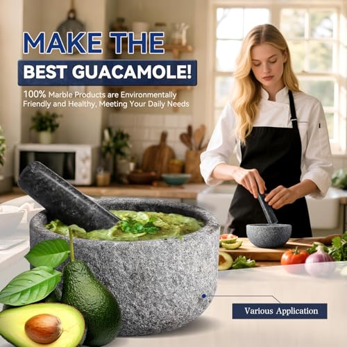 Natural Mortar and Pestle Set