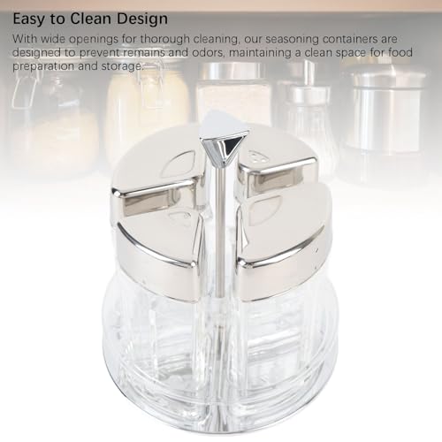 Oil and Vinegar Dispenser Set for Kitchen Set of 4 Bottles