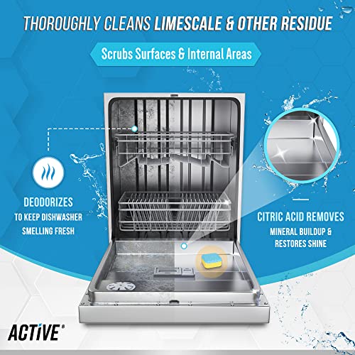 Dishwasher Cleaner And Deodorizer Tablets