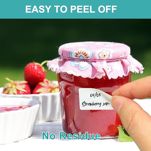 Blank Removable Freezer Labels