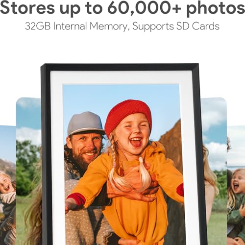 Digital Picture Frame with 32GB Storage