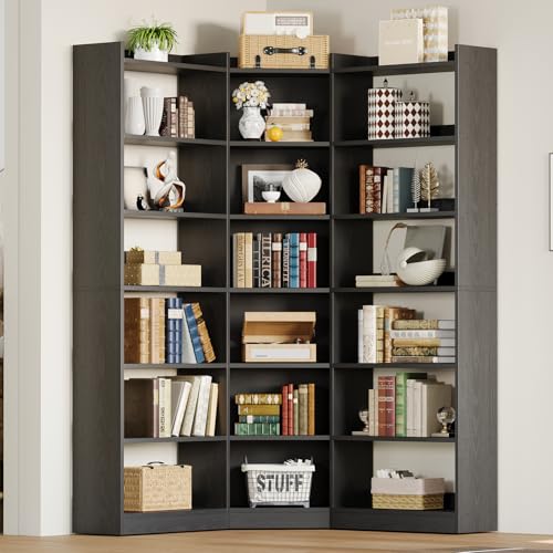 Corner Bookshelf