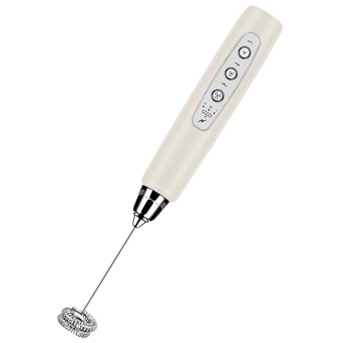 Milk Frother Handheld Rechargeable