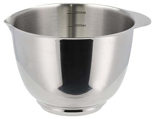 Margrethe 18 8 Stainless Steel Mixing Bowl Set (Stainless Steel / 1.5L/2L/3L)