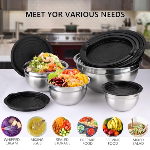 Mixing Bowls with Lids Set
