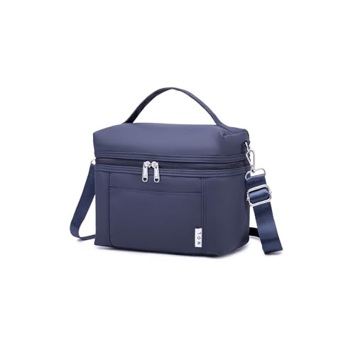 NOL Insulated Lunch Bags for Women Cooler Bag Lightweight Nylon Waterproof Lunch Box for Work