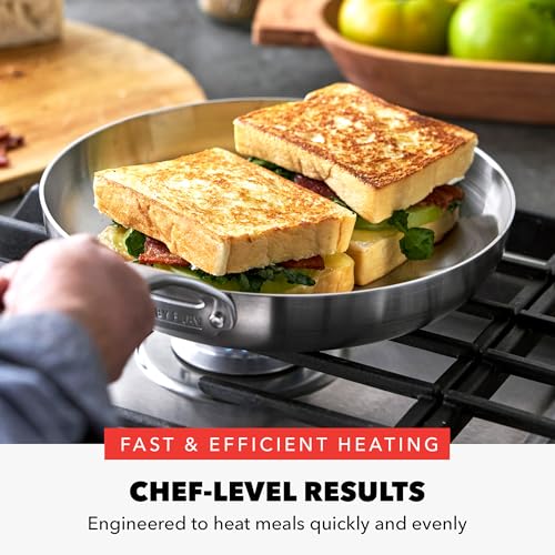 x Bobby Flay 10 Piece Stainless Steel Cookware Set