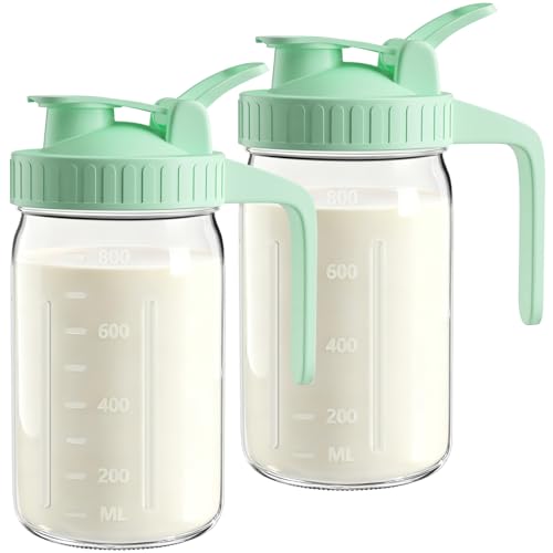 64 oz Mason Jar Pitcher with Lid