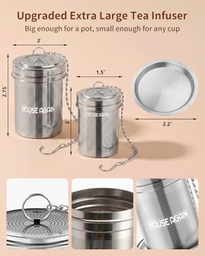 Tea Infuser Extra Fine Mesh Tea Infusers for Loose Tea
