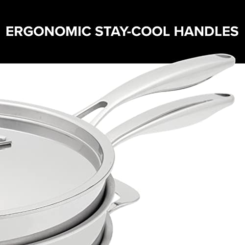 9pc Stainless Steel Pro (Duralon and Stainless Steel)