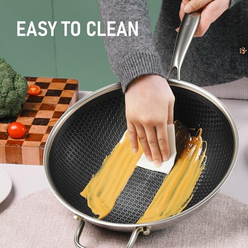 Stainless Steel Woks & Stir