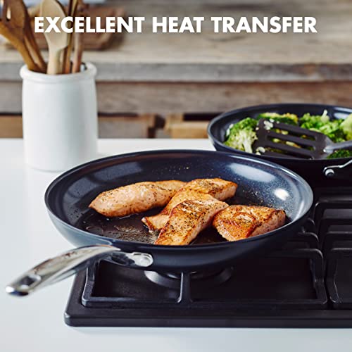 Prime Midnight Hard Anodized Healthy Ceramic Nonstick Frying Pan