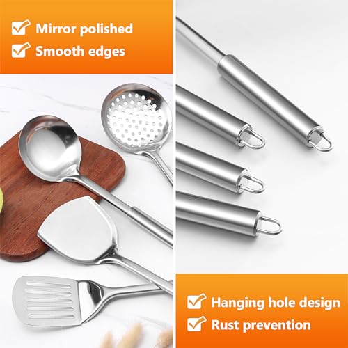 Stainless Steel Cooking Utensils Set of 4