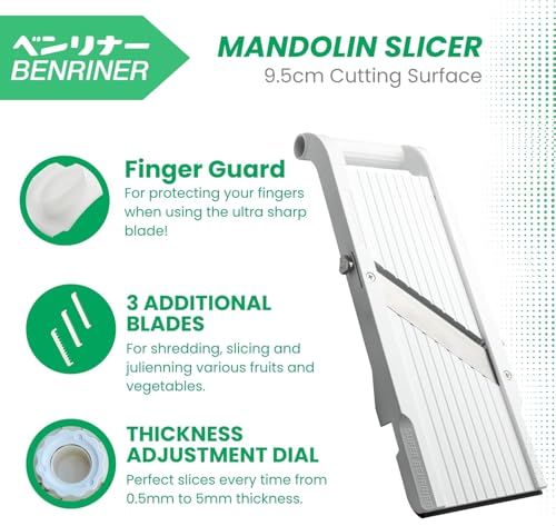 Mandoline Super Slicer (Super Slicer, White)