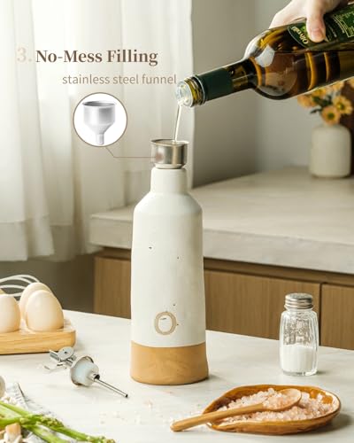 18oz Olive Oil Dispenser Bottle for Kitchen