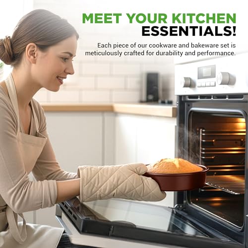 20 Piece Nonstick Kitchen PTFE