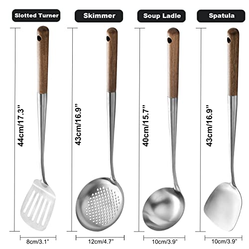 Metal Kitchen Utensils Set