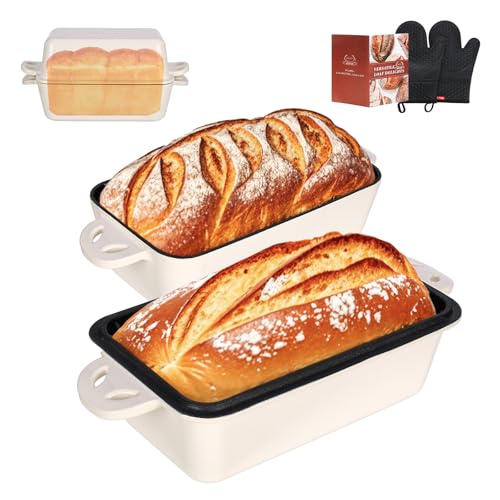 9x5 Enameled Cast Iron Loaf Pan