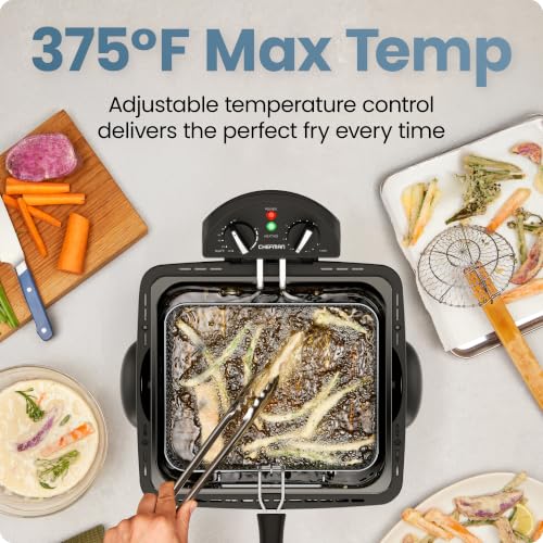 Fry Guy Deep Fryer with Wire Basket