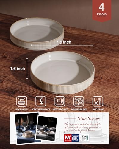 Star 7.5" Pasta Bowls Set