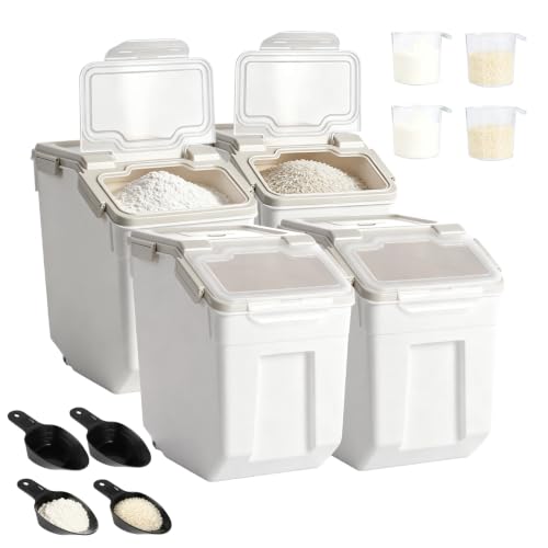 50 lb Large Food Grade Container for Rice Flour Sugar