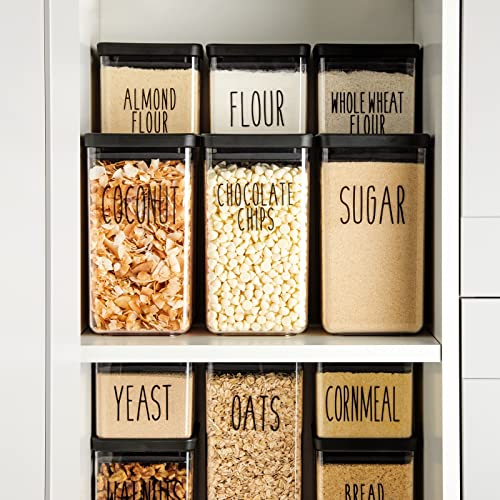 Pantry Labels Vinyl Rectangular Label
