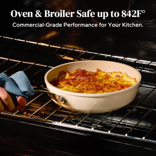 Ceramic Nonstick Saute Pan Set
