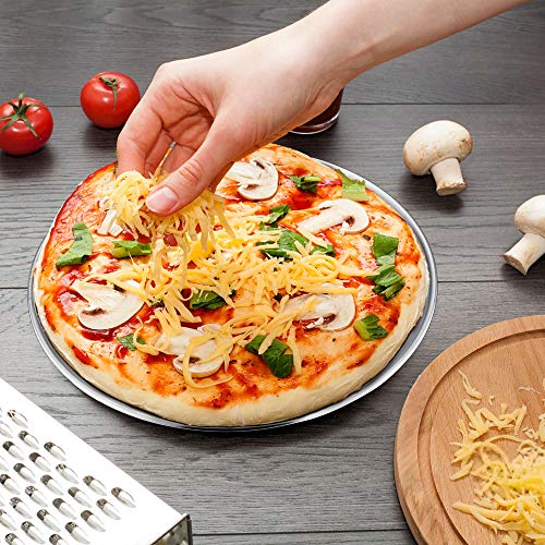 10 12 inch Pizza Pan Stainless Steel Pizza Oven Pan Tray