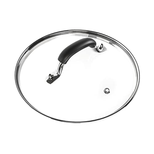 Tempered Glass Pot Lids Fit for 8 10.25 12 inch Lodge Cast Iron Skillets