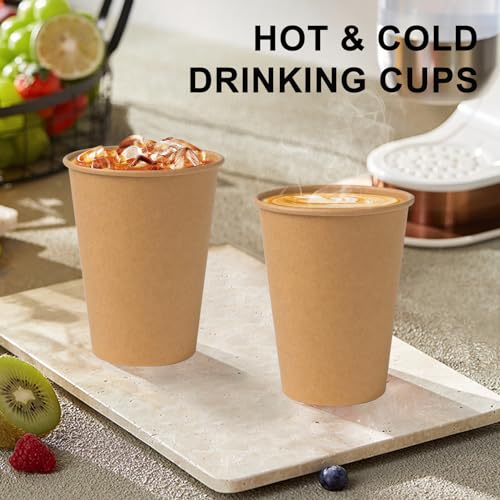 Kraft Paper Coffee Cups
