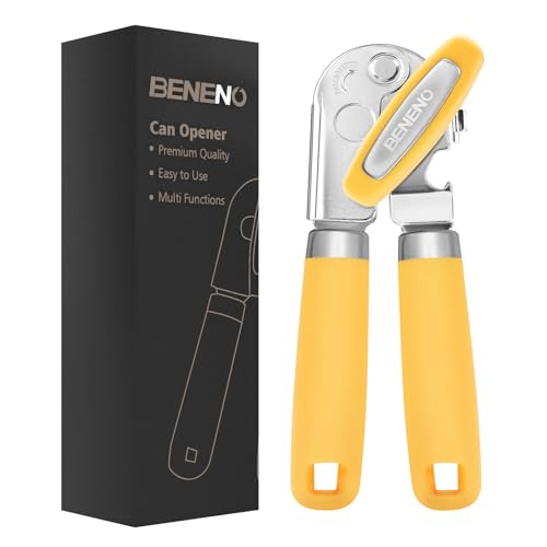 Manual Handheld Can Opener with Sharp Blade