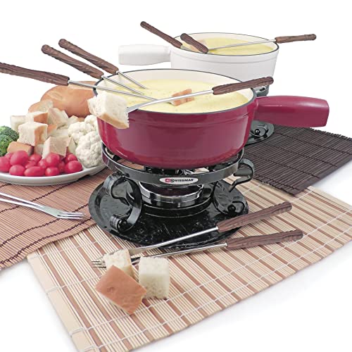 Sierra 11 Piece Cast Iron Fondue Set
