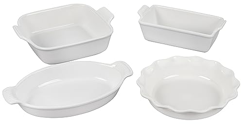 Stoneware 4 PC Heritage Bakeware Set