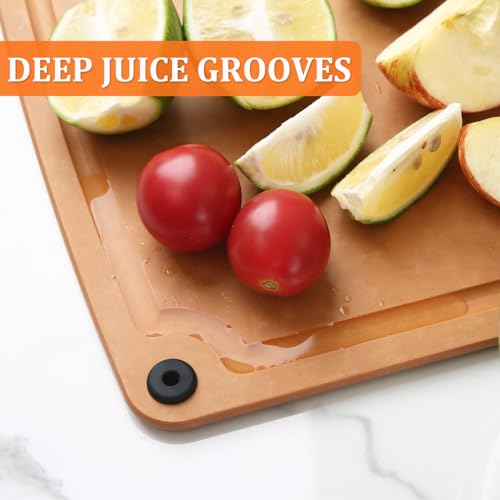 Cutting Boards for Kitchen Dishwasher (2 Pack: Large + Medium)