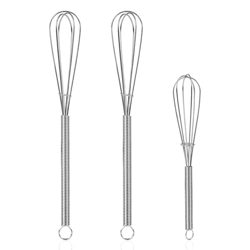 3 Pack Stainless Steel Whisk Set