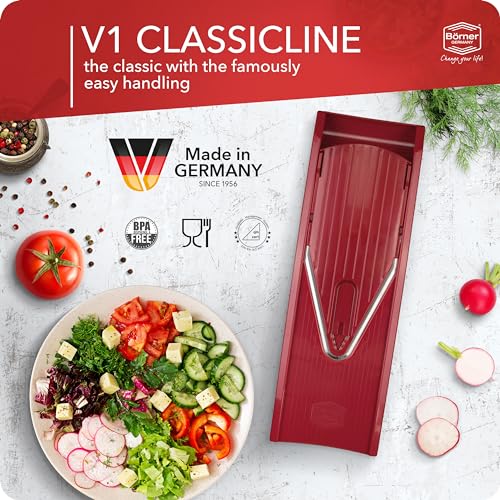 Mandoline Slicer V1 (3. Pro / Red)