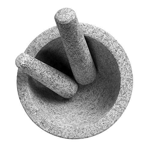 8 Inch Large Capacity Mortar and Pestle Set